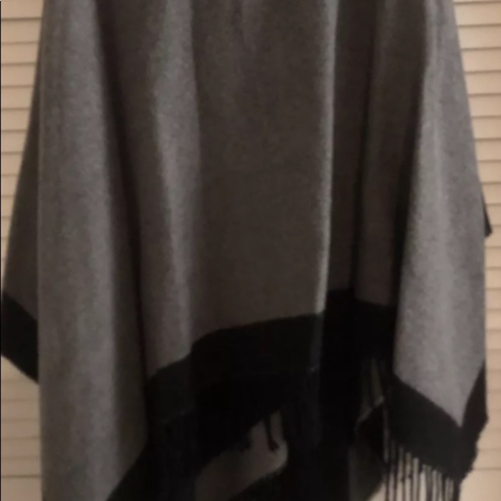 Cape, wool blend